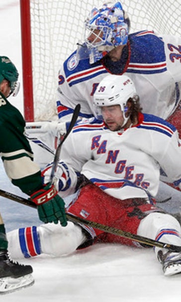 Lindberg, Raanta lead Rangers past Wild 3-2 (Mar 18, 2017)